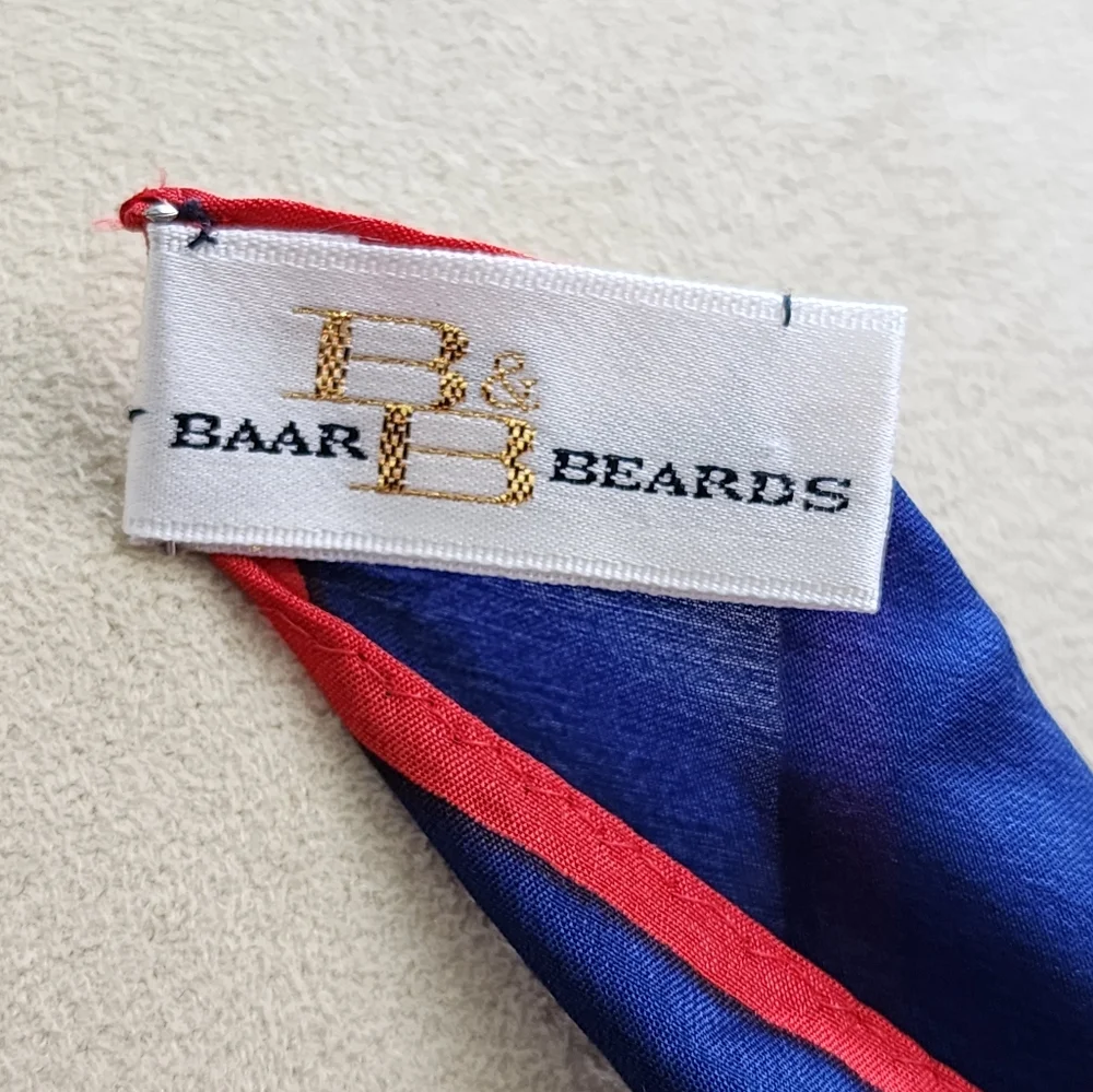 Baar & Beards Floral Silk Scarf